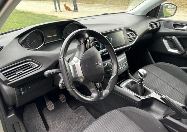 Peugeot 308 cena 31900 przebieg: 158600, rok produkcji 2014 z Leszno małe 92